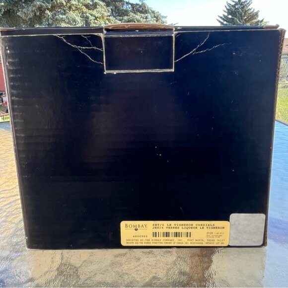 Bombay 6 Multicolored Champagne Flutes With Icy Ball Bubble Bead Stems Glasses - Picture 15 of 15